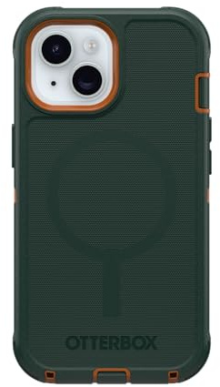 OtterBox iPhone 16e, 15, 14 und 13 Defender Series für MagSafe – Coopersmith Green