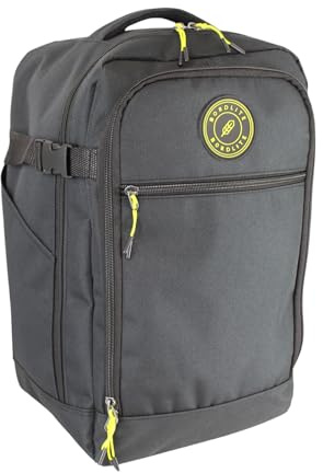 40x20x25cm Ryanair Underseat Cabin Backpack – Airline Approved Carry On Bag – Free On Board for Ryanair, easyJet, Jet2, Wizz Air – Lightweight Water-Resistant Travel Rucksack