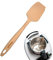 Mixcover Spatule en bois durable compatible avec Thermomix TM 5 TM 6 TM 31 de rechange pour spatule à truelle tournante grattoir à pâte, cuillère mélangeur, cuillère de cuisson végétalienne