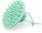 Hience Brosse de Massage pour Cuir Chevelu - En silicone - Pour Exfoliation et Croissance des Cheveux - Pour Réduire les Pellicules, Cuir Chevelu - Pour Cheveux Epais, Bouclés et Longs - Vert Menthe