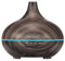 Cecotec Humidificador Ultrasónico con Difusor de Aromas Pure Aroma 300 Yin Grey. Depósito de hasta 300ml, 7 Colores LED Ajustables, Temporizador 10h, Ultrasilencioso, Función de Aromaterapia