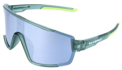 Gamswild WS8044 Sportbrille Sonnenbrille TR90 Fahrradbrille Skibrille Damen Herren Unisex -Beschlagfreiheit- | grün | rosa| lia |