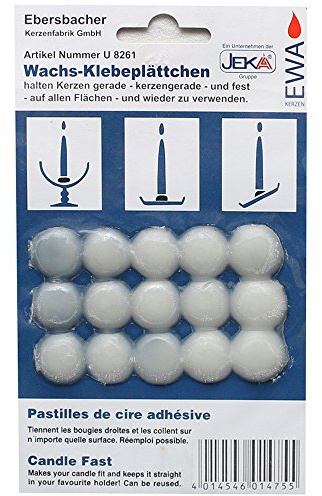 Sigro 15 Stück selbstklebend Wachs Flocken Set, weiß