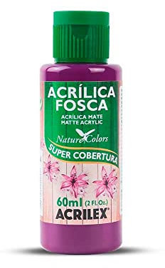 ACRILEX - ACRÍLICA FOSCA MATE 60ML (549 MAGENTA)