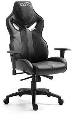 Spielstuhl, Angel BOSS Schaukelstuhl, für Gamer, für Büro, bequem, klobig, elegant, schwarzer Sessel, Ledersessel, Sessel, Studentenstuhl, Bürostuhl, Raumstuhl
