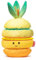 Melissa & Doug weiches, sensorisches Ananas Stapelspielzeug für Babys 6-12 Monate | Aktivitätsspielzeug für die frühe Entwicklung ab 6 Monaten | Stofflebensmittel | Babyspielzeug für Mädchen & Jungen