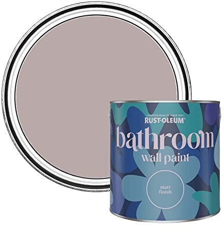 Rust-Oleum Pink Water-Resistant Bathroom Wall & Ceiling Paint - Elbow Beach 2.5L