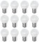 Lampadine a LED E27 G45 6W, Luce Naturale 4200K Lampadina Attacco Grande Bulbo Piccolo,Base Classic Risparmio Energetico(Equivalenti a 40W),550lm Non Dimmeriabile Nessun Sfarfallio Lampada Pacco da 12