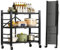 MAGIC SELECT Estantería para Almacenaje, Repisa Modular Multiuso, Estante con Ruedas, Estantería de Pie Plegable, Mueble para Cocina, Baño, Habitación, Salón con 3 Baldas de Almacenamiento.