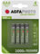 Piles AAA Rechargeables 900 mAh - Pile AAA Rechargeable Economique pour Appareils Électroniques - Pile Rechargeable LR03 Batteries Téléphone Fixe sans Fil DECT Toutes Marques Pack de 4 Piles AAA LR03