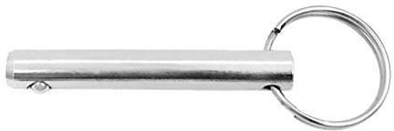 Sharplace Steckbolzen Kugelsicherung | 10 mm | Länge: 70mm