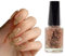 Vivien Kondor Vernis à ongles végétalien Argan (paillettes or rose)