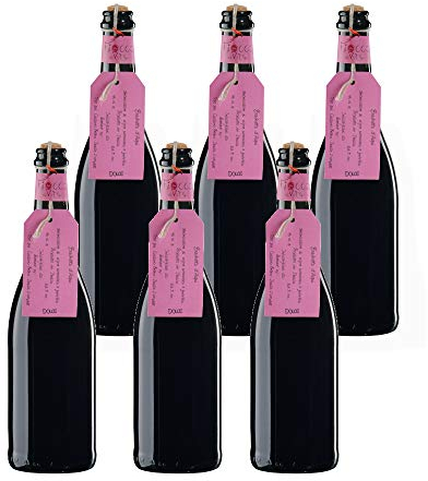 FIOCCO DI VITE Brachetto D'Acqui Fiocco Di Vite Rosso Vino - 6 Bottiglie - 6x75cl