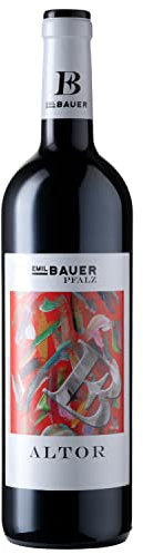 Emil Bauer Altor Cuvée, Trockener Rotwein aus der Pfalz (1 x 0.75l)