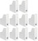 Ikea TJABBA Stehsammler Leichtgewichtig Basic weiß Wellpappe 30x25x10cm 10er Set