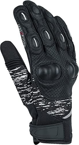 Bering Ponoka Motorradhandschuhe (Black/Gray,12 (XXL))