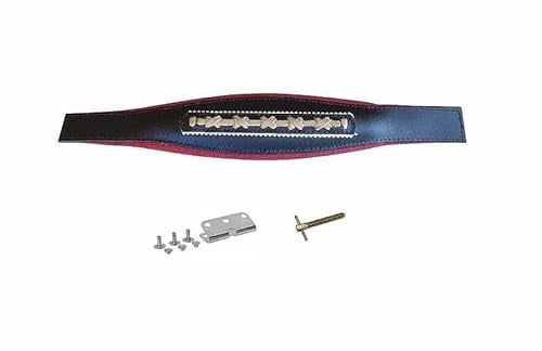 Steirische Harmonika Bassriemen Extravagant grün inkl. Spindel – verstellbarer, gepolsterter Bassgurt für steirische Harmonika – hochwertig, komfortabel, edles Design im traditionellen Trachtenstil