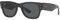 Ray-Ban RB 0840S Transparent Black/Grey 51/21/145 Unisex Sonnenbrillen