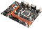 Carte Mère LGA1155, Carte Réseau M ATX Gigabit, Carte Mère de Bureau pour Remplacement