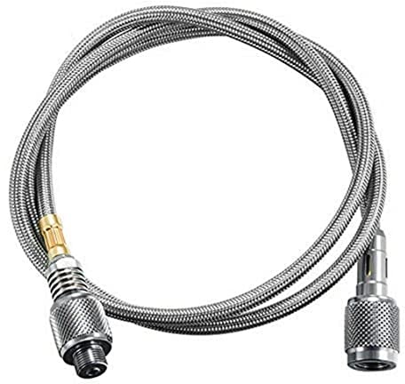 Portable Camping Stove Propane Hose Adapter Flat Gas Tank Bottles Converter for Outdoors Pipes