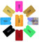 Lot De 9 Porte Cartes Rfid ColoréS Pour Cartes De CréDit Et Cartes D'Identité Rfid Pour Homme Et Femme Banque De Blocage Portefeuille éTui De Cartes De CréDit SéCurité Colorful (gold, One Size)