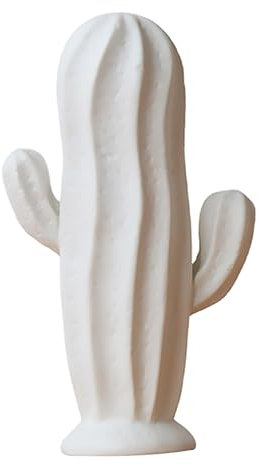 FUNOMOCYA 1pezzi Cactus Decorazione Aspetto Decorazioni Porcellana Bianca Per Interni e Uffici