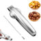 Ayizhiniu Pinzas para Castañas, Cortador de Castañas Acero Inoxidable, Castaña Multifunción Abridor, Aplicable Castañas, Avellanas Cortador de Castañas Herramientas de Cocina