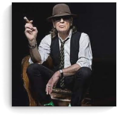 TSNKNP Udo Lindenberg Rock Singer Poster Dekorative Malerei Leinwand Wandkunst Wohnzimmer Poster Schlafzimmer Malerei,Wandkunst Bilddruck Moderne Familienzimmer Dekor 28x28inch(70x70cm)