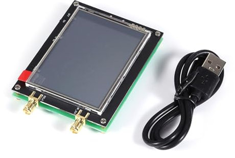 GKYQVE MAX2870 - Generador de señales de frecuencia de 23,5 MHz-6000 MHz, pantalla LCD, señales de radiofrecuencia, control de software para PC