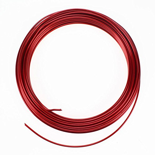 Alu Aluminiumdraht 2 mm x 12 m 100g, Rot