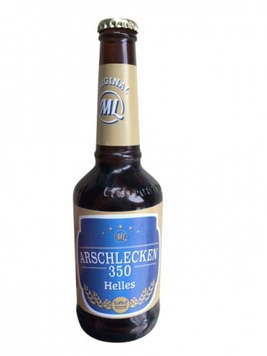 Arschlecken 350 Original ML Helles in 0,33 Liter Flasche Alc.5,2% vol. (12)