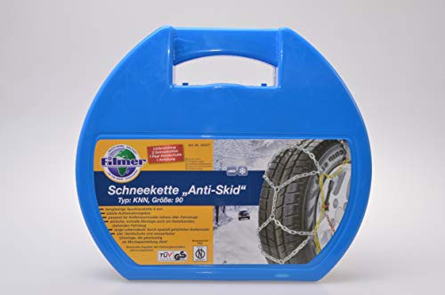 Schneeketten 18617 9 mm TYP KNN 90 13-18 Zoll, schwarz
