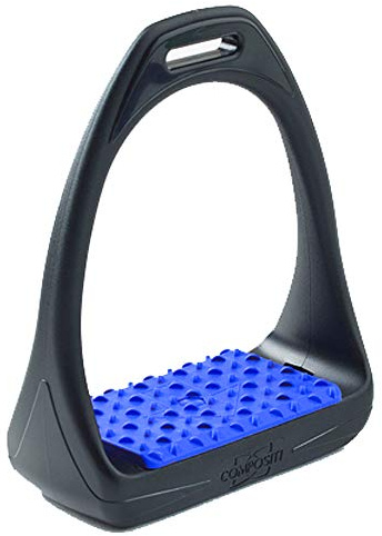 COMPOSITI Reflex 3D Wide Track Stirrups, Blue, 4.75 (465137BLUE-475)