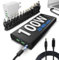 Batterie Externe Gravity 100 Sunslice 26800 mAh, Chargeur Rapide Emperion 65W, Set de 12 Adaptateurs Universels, USB-C Power Delivery 100W, Recharge Rapide pour Ordinateurs et Smartphones