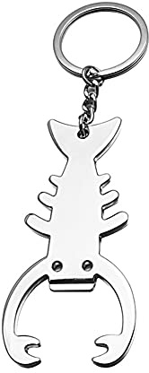 ARFUKA Scorpion Beer Opener Keyring, Zinc Alloy Bottle Opener for Beer & Soda, Cool Novelty Keychain for Men Him Dad, Unique Gift for Parties, Camping, Outdoor Activities