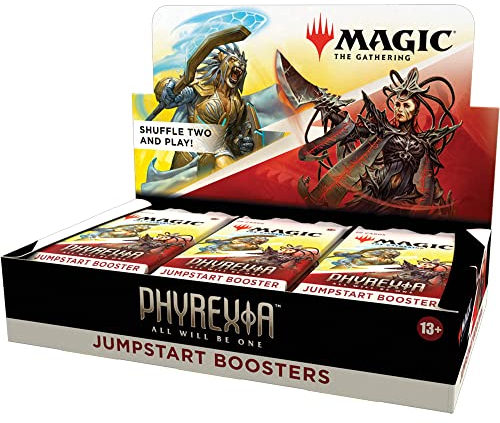 Magic: The Gathering Phyrexia: All Will Be One Jumpstart Booster Box | 18 Packs (360 Magic Cards)