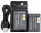 DSTE NP-95 Li-ion Battery (2-Pack) and Micro USB Charger Compatible for Fujifilm FinePix F30, F31fd, Real 3D W1, X100, X30, X100T, X-S1 and RICOH DB-90, GXR, GXR Mount A12,GXR P10 Digital Camera