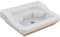 Biscottini Lavandino in marmo 51,5x41,5x15,5 cm, Lavandino da esterno e interno, Lavabo da appoggio pietra, Lavandino cucina