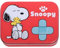 Snoppy Kinderpflaster Lizensiertes Produkt - 2 Stück - Metall-Box - 24 Pflaster - Schönes Design Pflaster Aufbewahrungsbox für Kinder - Geeignet für Rucksack - Handtasche