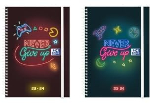 Oxford Kalender Never Give Up 2023-2024 Vierter