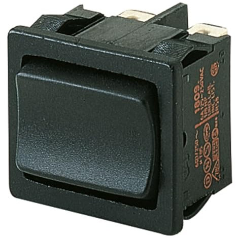 Marquardt Tafelmontage Wippschalter, 2-poliger Wechsler (Ein)-Aus-(Ein), 6 A 19.2mm x 21.9mm, IP 40