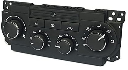 Generic Klimaanlage A/C Heizung Bedienfeld 55111031Ag Für Chrysler 300C 2004-2008, Schwarz, Drucktaste (Push-button) oder Kippschalter (Toggle switch), Auf-Auf-An, Druckknopf