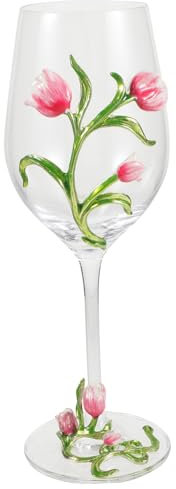 Cabilock Encantadora Copa De Vino Tinto Alta Para Banquetes De Bodas Y Ocasiones Especiales
