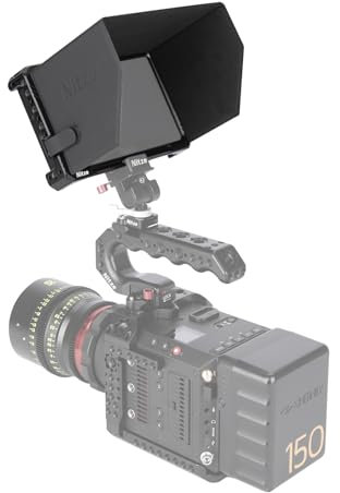 Nitze JT-OE01B Cage de moniteur avec pare-soleil en cuir synthétique LS5-B2 pour appareil photo reflex numérique Osee Lilmon 5