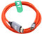 HangTon Cavo da USB-C a HDMI 4K 60p per computer portatile, telefono, tablet a monitor TV HD, proiettore, per iPhone 15/16, MacBook Pro/Air, Galaxy S24, Dell, rosso intrecciato, 0,9 m