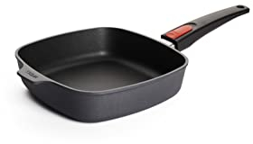 Woll Diamond Lite Guss-Pfanne viereckig - Induktiv, 22 x 22 cm, 5,5 cm hoch - Geeignet für alle Herdarten, Anthrazit, 1622DPI