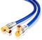 IBRA 3m HDTV Antenna Cable TV Aerial Cable with 90 Degree Right Angled Connectors Premium Freeview Coaxial Cable 90° Angled Connectors: Coax Male to Female For UHV/UHF/RF DVB-T1/T2