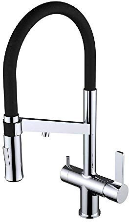 Clever 60729 Grifo de Cocina Chef Wt19 para Equipos de Calidad del Agua Econature Cold Open, Cromado