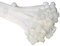 ERKO Fascette plastica nere 250 x 4,8 mm 100 pezzi di cablaggio professionali, Resistente allatemperature, Resistenza alla rottura 23 kg, Molto forte