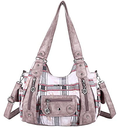 angel kiss Fashion Handtaschen Umhängetaschen aus weichem Material Tragetaschen Schultertaschen mit verstellbaren Trägern